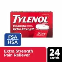 Tylenol Extra Strength 500Mg Acetaminophen Caplets