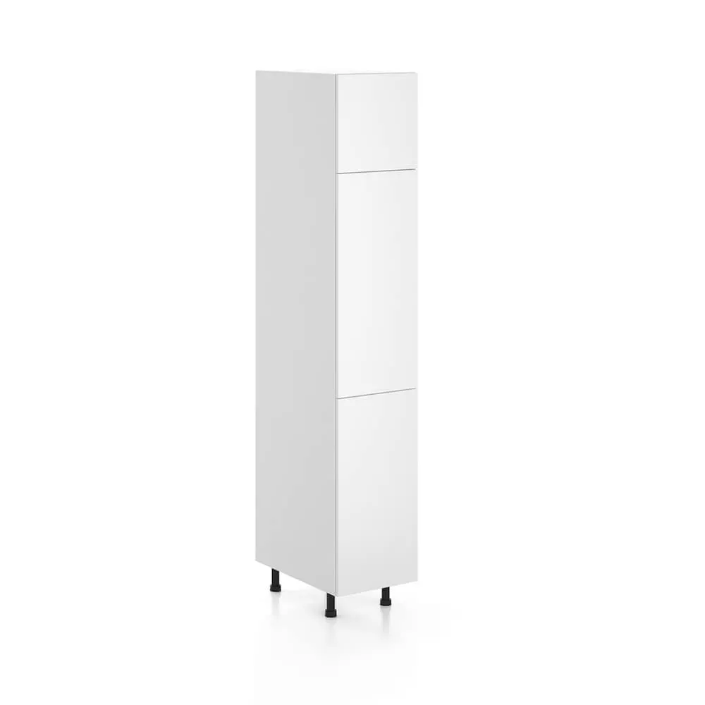 Eurostyle Alexandria - Pantry Cabinet with 3 doors in White, 15 inch x 84.8 inch x 24 inch
