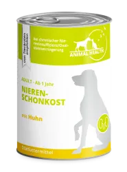 ANIMAL HEALTH Nierenschonkost mit Huhn für Hunde 6 x 400 g