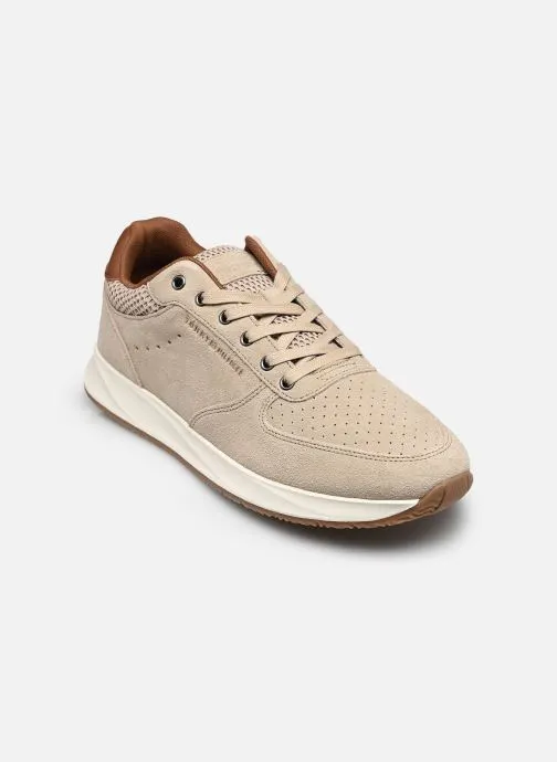 Lage sneakers NEWPORT MIX heren beige