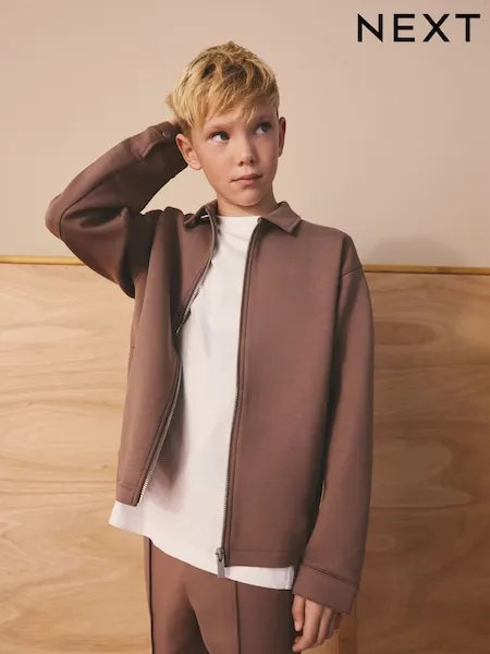 Mink Brown Smart Shacket (3-16yrs)