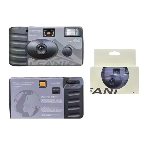35mm Disposable Film Camera Built-in Flash One Time Use Camera 200 ISO for Outdoor Travel