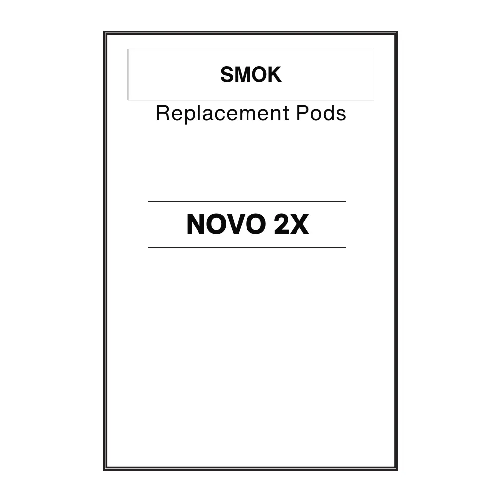 SMOK Novo 2X Replacement Pod
