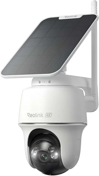 REOLINK First 4K Solar Security Cameras Wireless O…