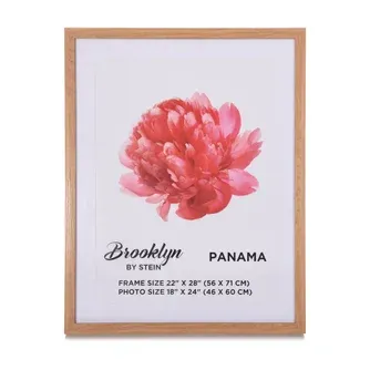 Brooklyn Panama Photo Frame Natural & Wood 18x24