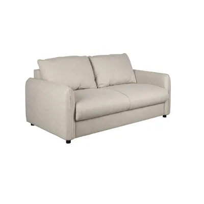 Halber 2,5-zitsbank beige