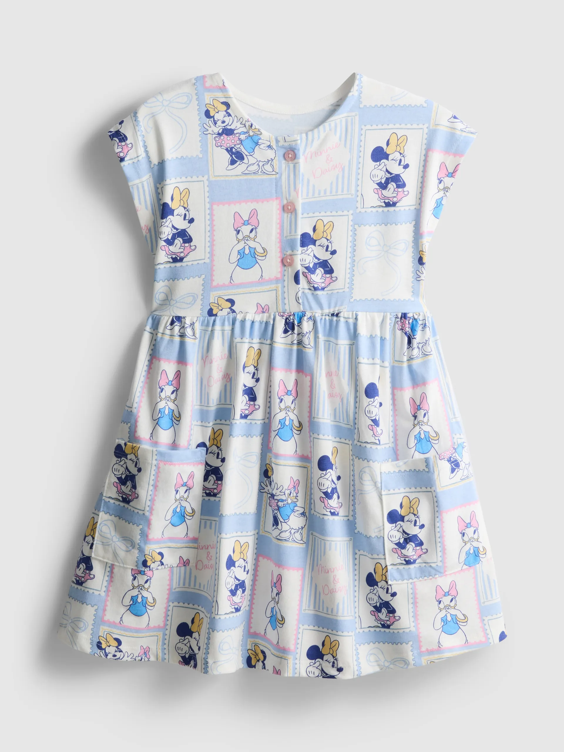 18 mois–8 ans | Robe à smock Disney Minnie Mouse et Daisy Duck