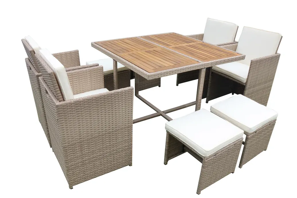 Comedor de Exterior Ratán 8 Personas