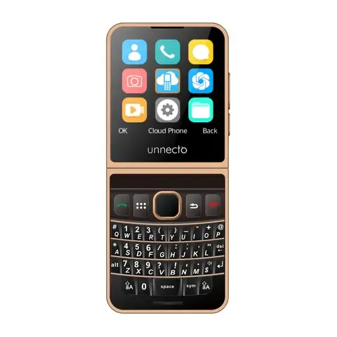 Celular Unnecto Snap 128MB ROM + 48MB RAM - Bluetooth 5.0 - Radio FM - Diseño Compacto