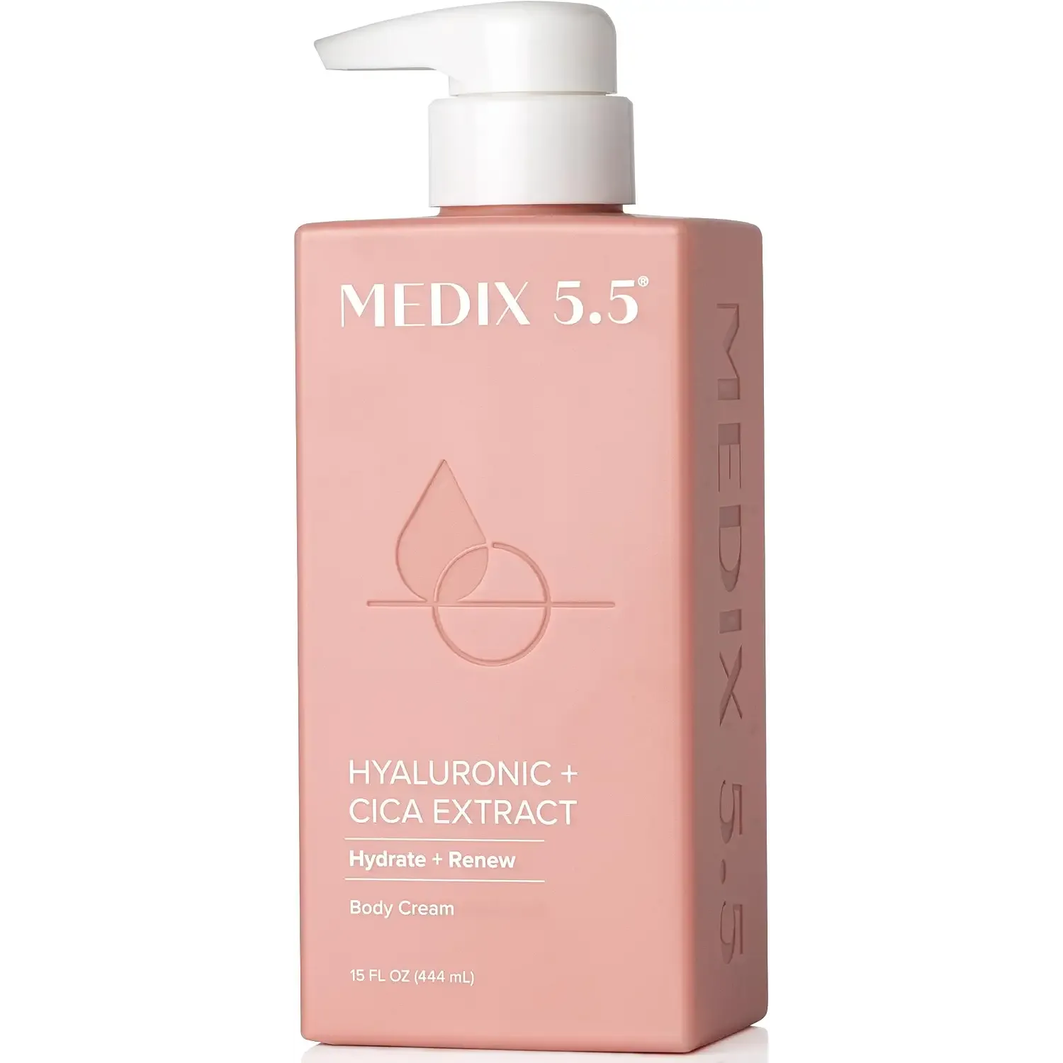 Medix 5.5 Hyaluronic Acid + Vitamin E Cream Body Lotion & Face Moisturizer | Hydrating Dry Skin Firming Lotion Minimizes Look Of Wrinkles, Stretch Marks, & Crepey Skin | Skin Care Products | 15 Fl Oz