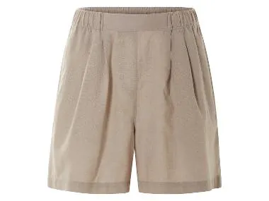 Pantalón corto de lino