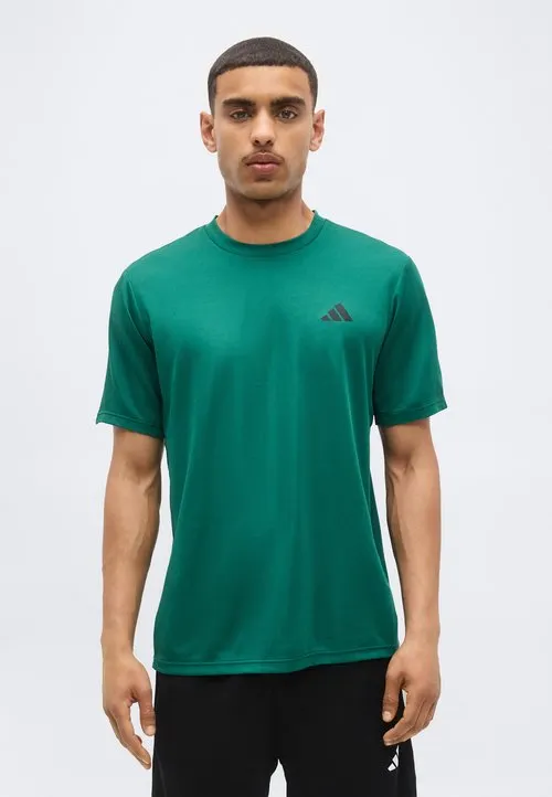 WORKOUT ESSENTIALS BASE - T-skjorte til trening - collegiate green