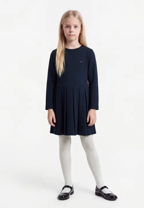 ESSENTIAL SKATER DRESS - Hoodiekjole - dark blue