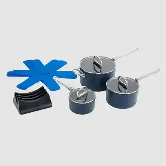 Joseph Joseph Space 3 Piece Non-Stick Induction Saucepan Set