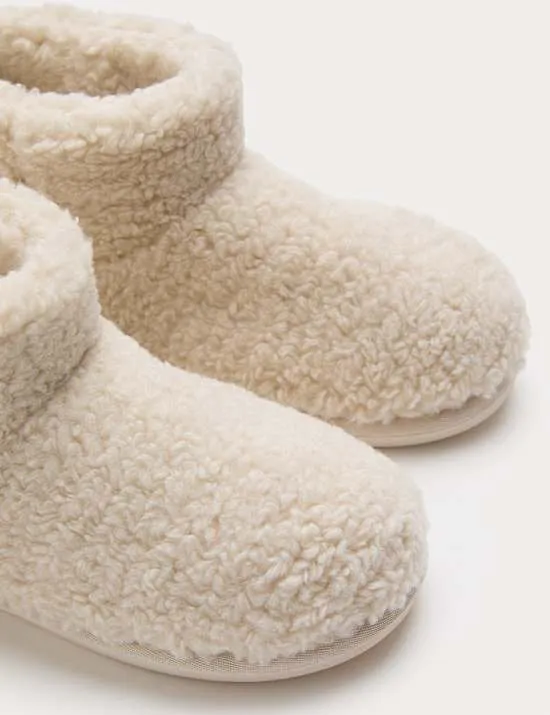 Borg Slipper Boots