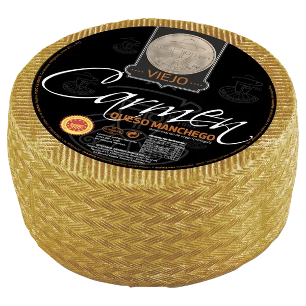 Manchego Viejo DOP Spanischer Hartkäse aus Schafsmilch 52 % Fett i. Tr., kräftig 6 Monate gereift 100 g