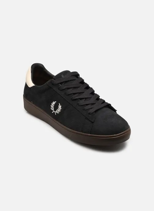 Lage sneakers Spencer Suede heren grijs