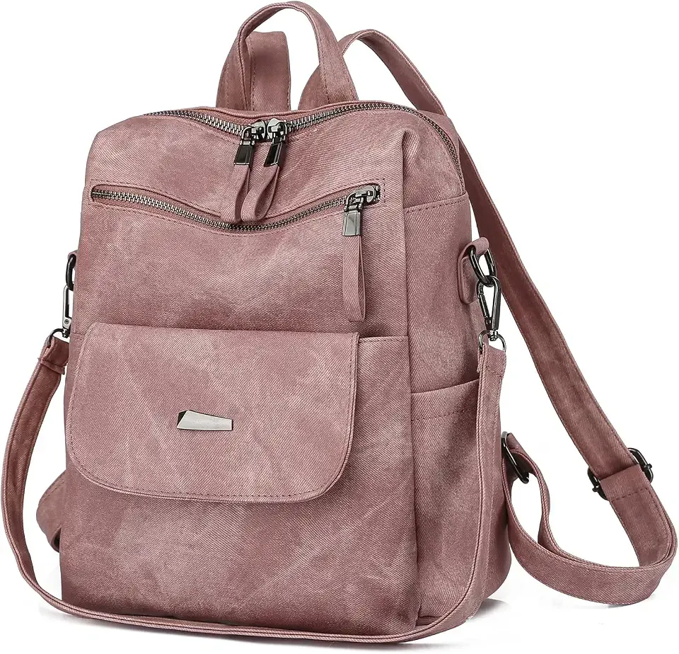 Backpack Purse for Women, Women Backpack Purse Small Leather Waterproof Anti-theft Shoulder Bags Handbags Ladies