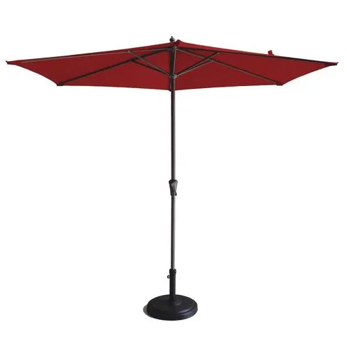 Backyard Creations® 9' Woodgrain Market Umbrella - Assorted Colors