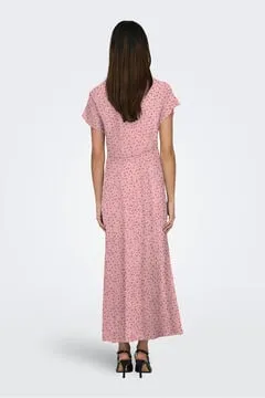 Vestido largo regular fit