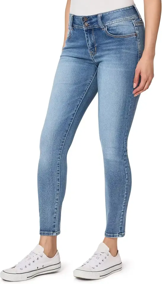 Women's Ultra Fit Mid-Rise Insta Soft Denim Juniors Jeans (Also Available in Plus Sizes)