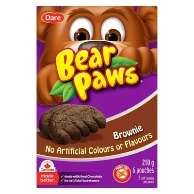 Bear Paws Brownie Cookies