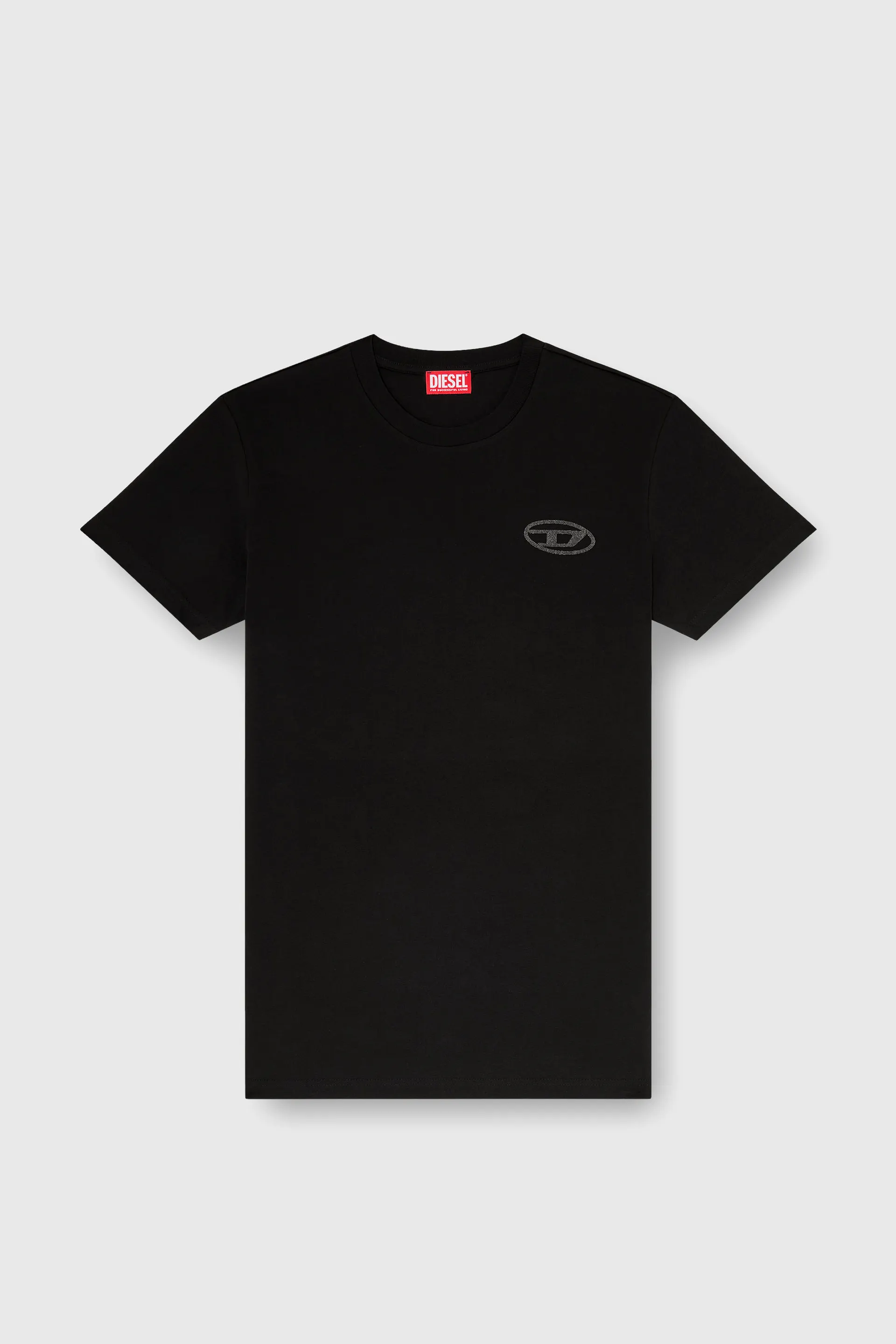 Cotton T-shirt with Oval D logo