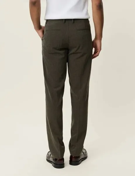 Como Reg Suit Pants Olive Night