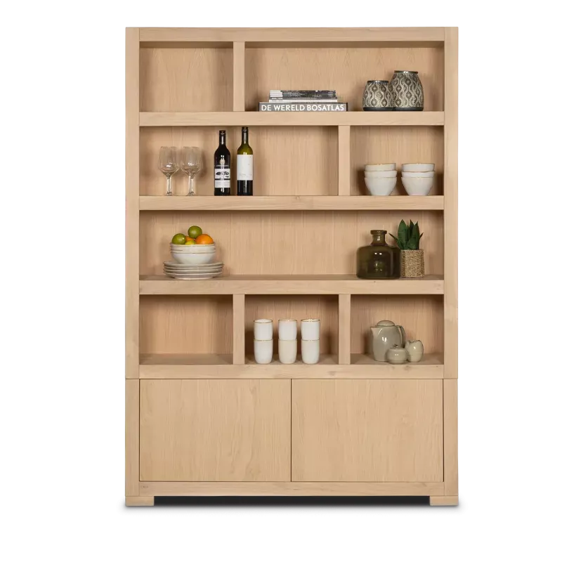 Wandkast Minnesota - Nature White