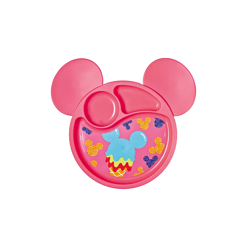 Prato Com Divisórias Minnie