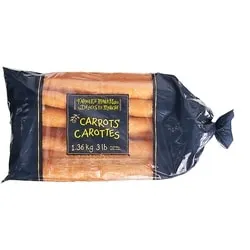Carrots, 3 lb Bag