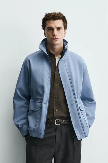 SUEDE LEATHER BLAZER