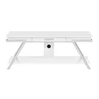 Zena 65" TV Stand with Drawer - White