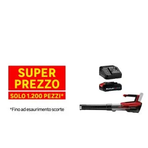 Soffiatore a batteria EINHELL GP-LB 18/200 Li E Power X-Change, 18 V con uno starter kit 18 V 1 batteria inclusa