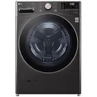 4.5 CuFt Smart Steam Front Load Black Steel Washer with 360° TurboWash™
