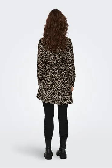 Vestido camisero corto