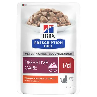 Hill's Prescription Diet pour chat : 24 x 85 g + 12 sachets offerts !