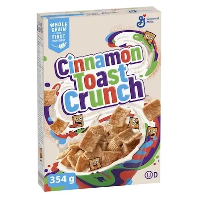 Cinnamon Toast Crunch Breakfast Cereal, Whole Grains and Real Cinnamon