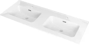 Lavabo encastrado Mia 141x18x46 cm