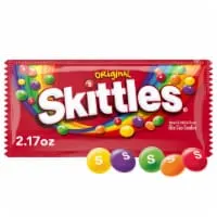 Skittles Original Candy Single Pack, 2.17 ounce