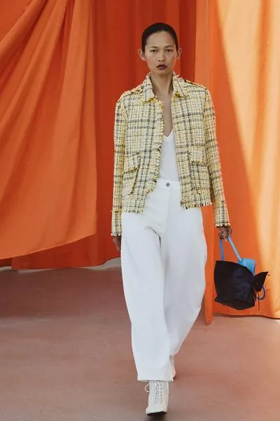 ZW COLLECTION TEXTURED CHECK JACKET