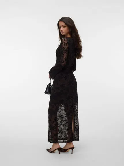 VMFLORA Lang kjole