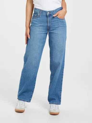 Levi's Baggy Dad In Heavy Check