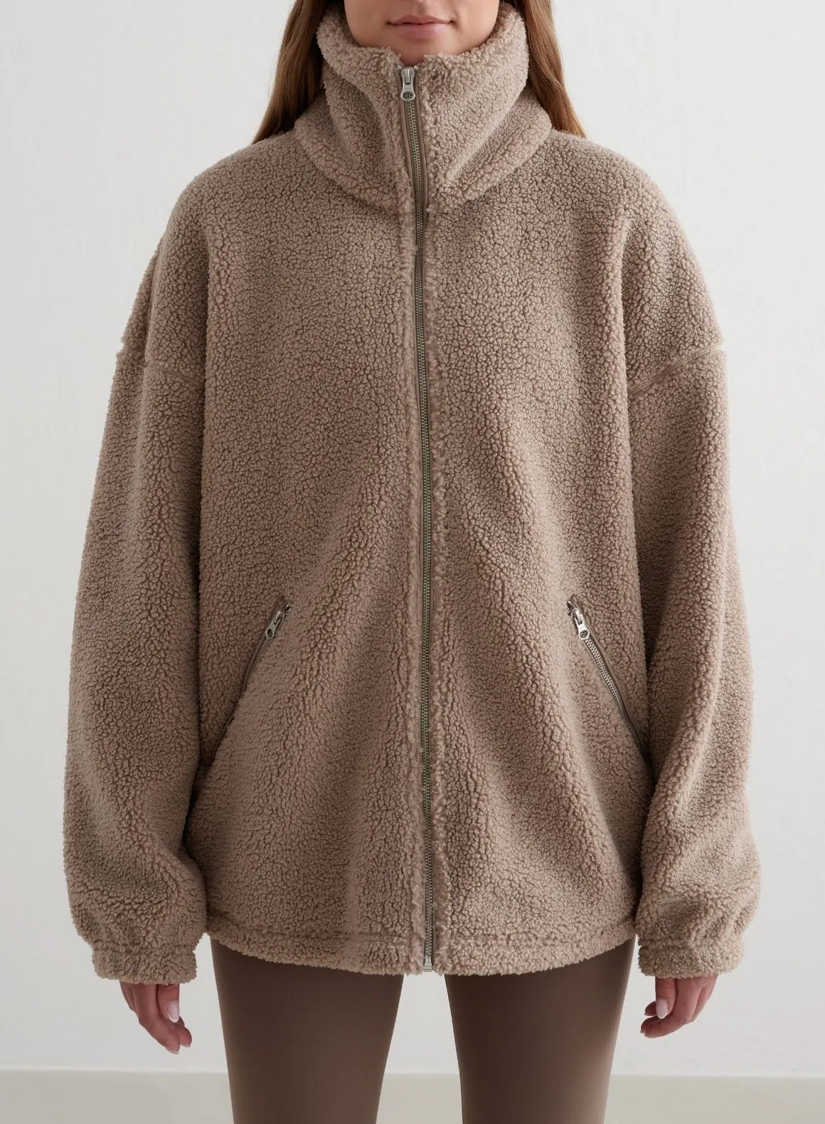 Dark Clay Pile Jacket
