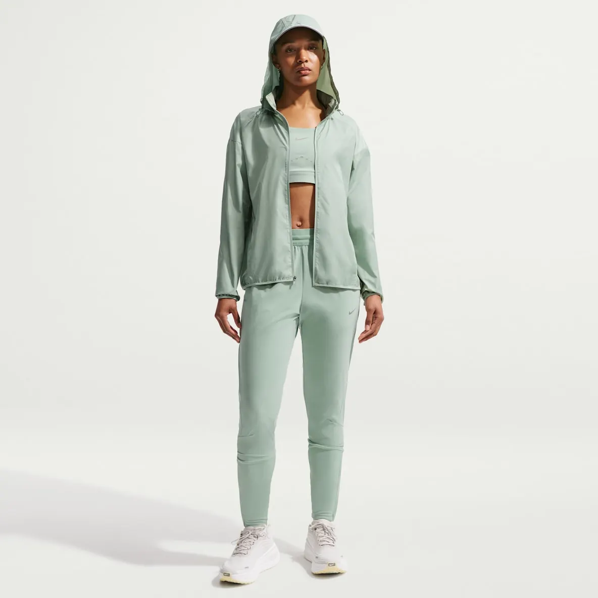 Dri-FIT løpebukse med mellomhøyt liv til dame