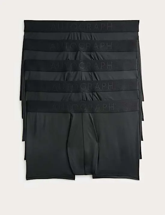 5 Pack Microskin Stretch Hipsters