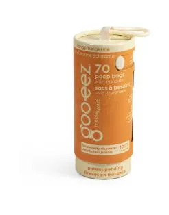 Goo-Eez Eco-Friendly Poepzak - Poepzakjes - Oranje 45 stuks