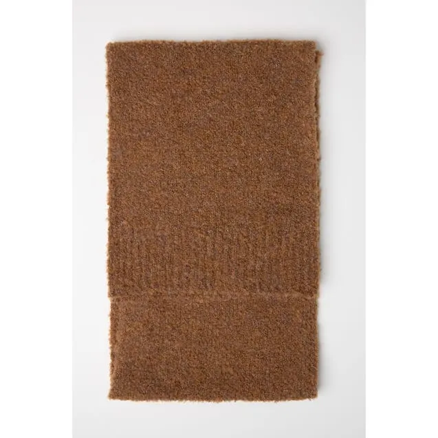 Sjaal bouclé met wol mix