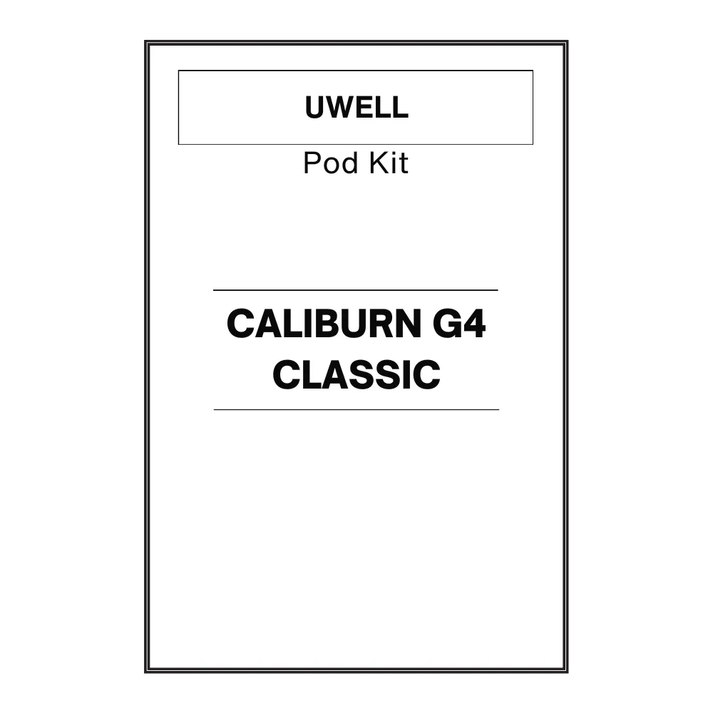 Uwell Caliburn G4 Classic Pod Kit