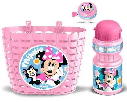 MINNIE - CORBEILLE + BIDON + SONNETTE